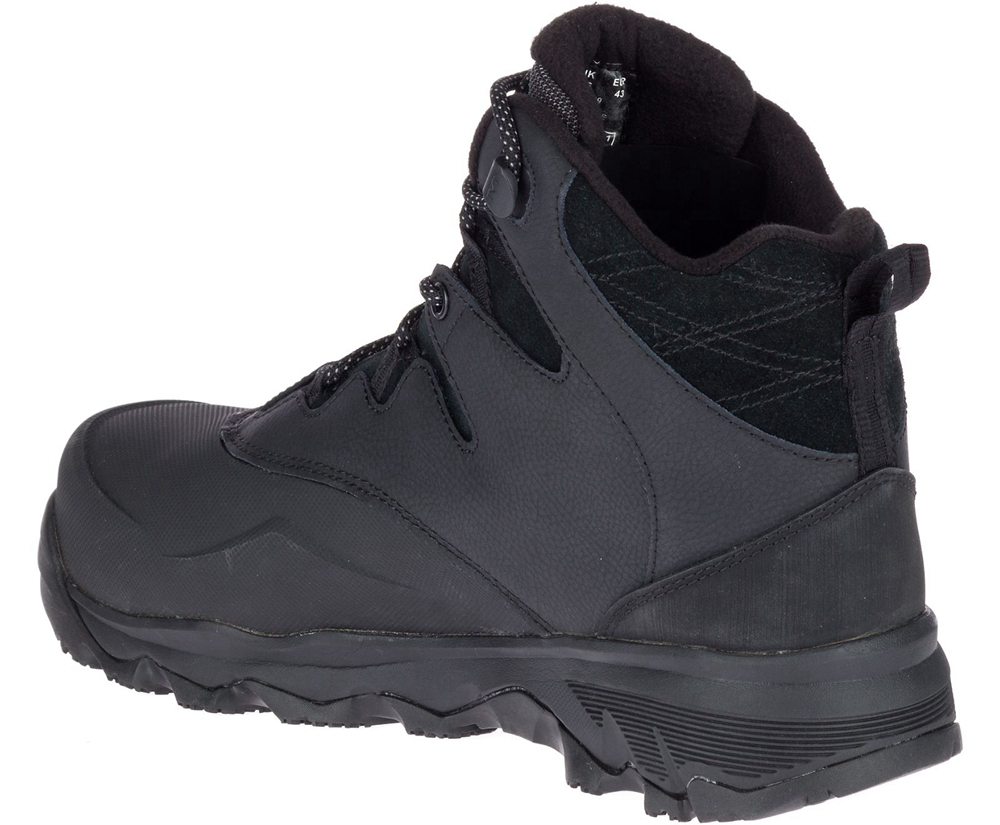 Kozaki Merrell Męskie Czarne - Thermo Adventure 6\" Ice+ Waterproof Comp Toe - 416735-CJG